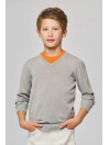 PULL COL V UNISEXE